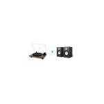 Pack platine vinyle jvc al f64t + 2 enceintes amplifiees jvc sp f56b