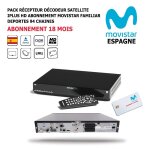 Pack récepteur décodeur satellite iplus hd + abonnement tv espagnol tv movistar familiar deportes 18 ... Pack récepteur décodeur satellite iplus hd + abonnement tv espagnol tv movistar familiar deportes 18 ...