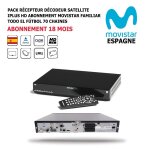 Pack récepteur décodeur satellite iplus hd + abonnement tv espagnol movistar familiar todo el futbol ... Pack récepteur décodeur satellite iplus hd + abonnement tv espagnol movistar familiar todo el futbol ...