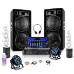 Pack sono dj 2 enceintes 2x1500w ibiza star212 - ampli amp1000 - mkii 2x800w - table de mixage djm102 ...