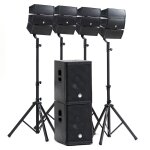 Pack sono dj 2000w complet bm sonic bms - 12 - array - bt - 4 enceintes satellites, 2x sub 31cm usb / ... Pack sono dj 2000w complet bm sonic bms - 12 - array - bt - 4 enceintes satellites, 2x sub 31cm usb / ...