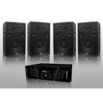 Pack sono dj ampli 1600 w + 4 hp 600w dj - 675 - s