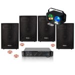 Pack sono ibiza 3200w total - 4 enceintes passives 400w - ampli 2x800w amp1000 - mkii - jeux lumières ... Pack sono ibiza 3200w total - 4 enceintes passives 400w - ampli 2x800w amp1000 - mkii - jeux lumières ...