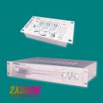 Pack sonorisation amplificateur 700w sa1000 + table de mixage 3 voies 5 entres mix800