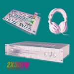 Pack sonorisation amplificateur 700w sa1000 + table de mixage 4 voies 7 entrées + casque Pack sonorisation amplificateur 700w sa1000 + table de mixage 4 voies 7 entrées + casque
