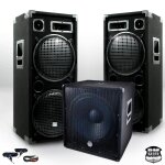 Pack sonorisation bm sonic bmx - 18215 3200w caisson bi - amplifi