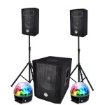 Pack sonorisation bms 1208, usb bluetooth caisson bi - amplifié 600w, 30cm, 2 ball6 animation mariage, ... Pack sonorisation bms 1208, usb bluetooth caisson bi - amplifié 600w, 30cm, 2 ball6 animation mariage, ...