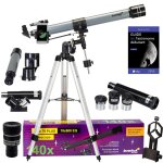 Pack tlescope astrophotographie blitz 70 plus avec zoom, oculaires et accessoires