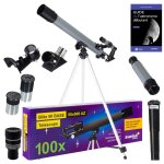Pack tlescope levenhuk blitz 50 base avec zoom, oculaires et accessoires