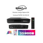 Pack tivsat hd rcepteur satellite digiquest q60 + carte smartcard tivsat 4k ultra hd