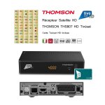Pack tivùsat récepteur satellite hd - thomson ths807 hd + carte tivùsat hd activation comprise - dvb ... Pack tivùsat récepteur satellite hd - thomson ths807 hd + carte tivùsat hd activation comprise - dvb ...