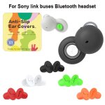 Paire d'couteurs sans fil, 5 paires, clous d'oreilles, dcoration, silicone, anti - poussire, anti ...