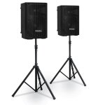 Paire d'enceinte passives ibiza sound xtk8 - mkii - 8  / 20cm 2x200w - sono dj bass reflex � 2 voies ...