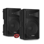 Paire d'enceinte passive sono ibiza xtk12 - mkii 12  / 30cm 2x500w - dj bass reflex  2 voies - tweeter ...