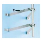 Paire de fixations murales déport 55cm e800890 Paire de fixations murales déport 55cm e800890