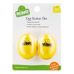 Paire shakers oeuf couleur jaune - nino540y - 2