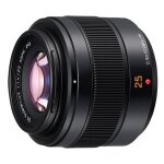 Panasonic h - xa025e lentille et filtre d'appareil photo milc / slr objectif standard noir