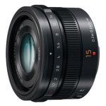 Panasonic lumix 15 mm f / 1, 7 asph. leica dg summilux noir Panasonic lumix 15 mm f / 1, 7 asph. leica dg summilux noir