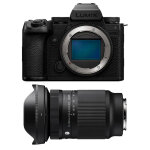 Panasonic lumix s5 ii x + objectif sigma 20 - 200mm f / 3. 5 - 6. 3 contemporary garanti 3 ans