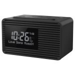 Panasonic rc - d8eg - k radio portable horloge noir