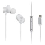 Panasonic rp - tcm225dew casque avec fil ecouteurs appels / musique usb type - c blanc