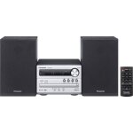 Panasonic sc - pm250 micro hifi system argent
