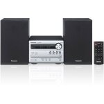 Panasonic sc - pm250b eg - s micro - chaine noir, argent Panasonic sc - pm250b eg - s micro - chaine noir, argent