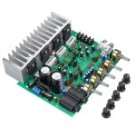 Panneau d'amplificateur audio, 2. 0 canaux, 240w, caisson de basses haute puissance, amplificateur de ... Panneau d'amplificateur audio, 2. 0 canaux, 240w, caisson de basses haute puissance, amplificateur de ...