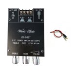 Panneau d'amplificateur de puissance audio bluetooth zk - 502t, module de réglage des basses élevées, ... Panneau d'amplificateur de puissance audio bluetooth zk - 502t, module de réglage des basses élevées, ...
