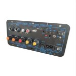 Panneau d'amplification bluetooth d20 60 ? 200w, caisson de basses pour maison, audio, voiture, rv, camping ...