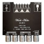 Panneau d'amplification de caisson de basses, bluetooth zk - mt21, 2. 1 canaux, 50w x 2 + 5. 0 w, puissance ... Panneau d'amplification de caisson de basses, bluetooth zk - mt21, 2. 1 canaux, 50w x 2 + 5. 0 w, puissance ...