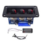 Panneau d'amplification numérique 2. 1 canaux 2x25w 50w bt5. 0, 1 ensemble, panneau d'amplification de ... Panneau d'amplification numérique 2. 1 canaux 2x25w 50w bt5. 0, 1 ensemble, panneau d'amplification de ...