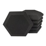 Panneau de mousse acoustique, panneau de talon inclin� de studio hexagonal, isolation acoustique, pour ...