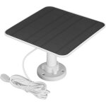 Panneau solaire 12 w pour camra pro 3 pro 4 ultra 2 go 2, alimentation de sonnette vido pour batterie ...