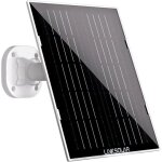 Panneau solaire 8w etanche ip65 pour cam�ra ring, arlo, blink - chargeur ext�rieur usb - c, micro usb, ...