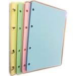 Papier de rechange pour ramasseur a5 avec 4 trous (200 feuilles colores 50 x 4)[z685]