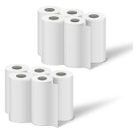 Papier de recharge pour appareil photo pour enfants  non toxique, blanc brillant, installation facile ...