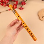 Paquet de 10 6 trous en bambou flte a bec flte a bec clarinette instrument de musique