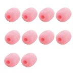 Paquet de 10 cravate casque microphone pare - brise microphone eponge mousse couverture mini taille cravate ...
