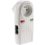 Parafoudre 1 prise protection téléphone tv f / f Ø9, 52mm ( 2 raccords sat m / f) - Parafoudre 1 prise protection téléphone tv f / f Ø9, 52mm ( 2 raccords sat m / f) -