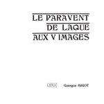 Georges migot : paravent de laque aux 5 images - conducteur orchestra 9790046182433 al18243