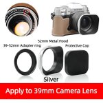 Pare - soleil carré pour appareil photo, couvercle de protection 37 / 39 / 40. 5 / 43 / 46 / 49 / 52mm ... Pare - soleil carré pour appareil photo, couvercle de protection 37 / 39 / 40. 5 / 43 / 46 / 49 / 52mm ...