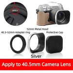 Pare - soleil carré pour appareil photo, couvercle de protection 37 / 39 / 40. 5 / 43 / 46 / 49 / 52mm ... Pare - soleil carré pour appareil photo, couvercle de protection 37 / 39 / 40. 5 / 43 / 46 / 49 / 52mm ...