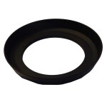 Vhbw pare - soleil compatible avec nikon nikkor af 24mm f2. 8d objectif 52mm - cache noir, m�tal, rond ...