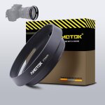 Pare - soleil pour objectif d'appareil photo de 77mm compatible avec tous les objectifs filetés de 77mm, ... Pare - soleil pour objectif d'appareil photo de 77mm compatible avec tous les objectifs filetés de 77mm, ...