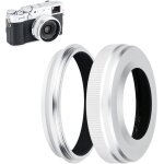 Pare - soleil d'objectif avec bague d'adaptation pour fujifilm fuji x100vi x100v x100 x100s x100t x100f ...