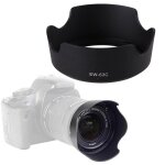 Pare - soleil d'objectif de camra pour canon, accessoire pour appareil photo, objectif en forme de ptale, ...