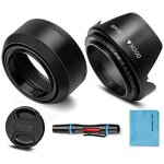 Pare - soleil universel pliable en caoutchouc pour appareil photo canon nikon sony pentax olympus fuji ...