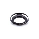 Vhbw pare - soleil compatible avec nikon 1 nikkor 10mm f / 2. 8 lens objectif 40, 5mm - cache noir, aluminium, ...