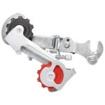 Partie de vlo silver tone metal 3 - 7 vitesses drailleur arrire